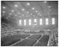 Commencement at Gill Coliseum, June 1955