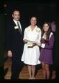 Bill Wilkins, Caroline Wilkins, and their daughter at Women of Achievement banquet, Oregon State University, Corvallis, Oregon, April 1973