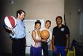 Ron Wyden Visits SEA basketball program