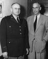 Major General Riley F. Ennis and OSC President August L. Strand