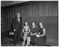 Guests at a president's reception in the Memorial Union