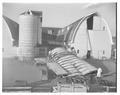 Removal of a silo at the OSC dairy barn