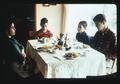 Don Hunter family at table, Corvallis, Oregon, 1976