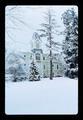 Benton Hall in the snow, Oregon State University, Corvallis, Oregon, 1989