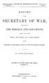 Report of the Secretary of War, being part of the Message and Documents Communicated to the Two Houses of Congress at the Beginning of the Second Session of the Fifty-Second Congress. Volume II. Part IV.: Title Page