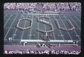 Oregon State University Marching Band in "OSU formation," Parker Stadium, Corvallis, Oregon, 1974