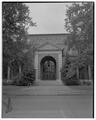 Women's Building entrance exterior, September 5, 1951