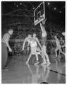 Men's basketball action vs. Stanford