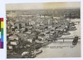 Business district and Willamette River. Portland, OR. (recto)