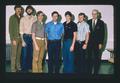 Future Farmers of America Student Chapter officers with advisors, Oregon State University, Corvallis, Oregon, January 1975