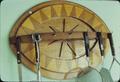 20 x 15 inch inlaid board for kitchen utensils (yew and redwood)