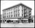 St. Elmo Hotel, Vancouver, WA., with cafeteria at street level of building.