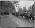 Commencement processional, June 4, 1951