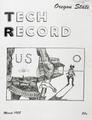 Oregon State Technical Record, March 1958