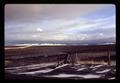 Drifted sand and snow, Morrow County, Oregon, circa 1971