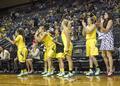 Bench players cheering, 2015