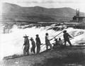Indians fishing at Celilo