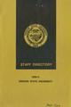 Staff Directory, 1970-1971