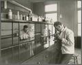 Food technology lab scene, circa 1930