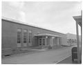 Dorm cafeteria entrance, March 1958