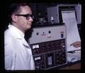 Dr. David L. Crawford, Program Director at Seafoods Laboratory, Oregon State University, Astoria, Oregon, November 1968