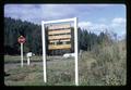 Westwood Community Church sign, Philomath, Oregon, circa 1971