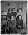 New Associated Women Students officers for 1951-1952