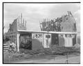 Beef barn fire aftermath, September 1947