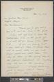 Letter to Gertrude Bass Warner from Mrs. Ethel Parsons Paullin