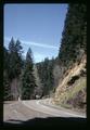 South Santiam Highway with litter, Linn County, Oregon, circa 1970