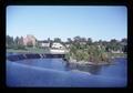 River and homes, Arnprior, Ontario, Canada, 1989