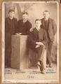 William O'Neal, William Wickman, Joe Cushing, Fred Wickman - 1880