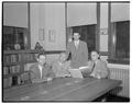 School of forestry engineering staff with Dean Paul M. Dunn, September 10, 1951