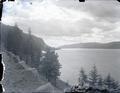 Columbia River (looking west) from shoulder of highway