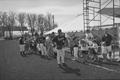 OSU baseball team shown during Goss Stadium dedication