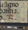 Four historiated initials cut from an unidentified manuscript antiphonal [002b]
