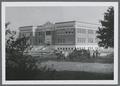 Forestry Building at the end of construction