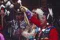 Tamástslikt Cultural Institute opening participants, Umatilla Indian Reservation, Oregon, 1998