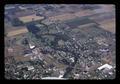 Aerial view of unidentified Willamette Valley town, Oregon, 1969
