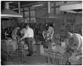 Students in foundry lab, January 25, 1951