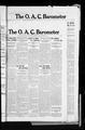 The O.A.C. Barometer, October 2, 1914