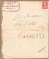 ""George Anderson, Gunsmith""Envelope from S.A. Greene & Son, Grants Pass, Oregon Mar 17, 1903