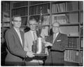 AIEE award presentation, Professors Stone and Stone, May 1958