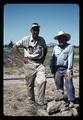 Superintendent Malcolm Johnson and colleague, 1967