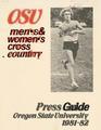 1981-1982 Oregon State University Men's and Women's Cross Country Media Guide
