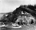 Aerial view of unidentified Light Station