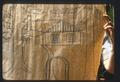 Design for Abbott house rug--drawn on butcher paper, the transferred to burlap