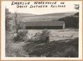 Emerson Warehouse on Great Southern Railroad