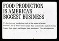 "Food Production is America's Biggest Business", circa 1960