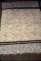 31 x 43 inch cotton woven rug, and 85 x 32 inch cotton woven rug. Made by Mrs. Peterson in 1950s in St. Helen's